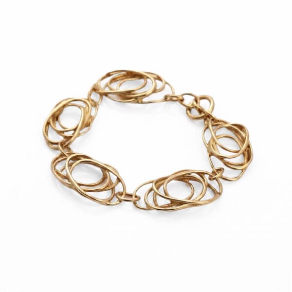 Armbånd i bronse Flor. HILLESTAD - ALIDA259